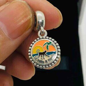 ✨🔥Pandora St. Kitts Brown Monkey Exclusive Dangle charm